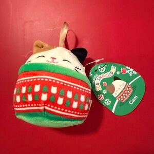 Squishmallows Cam Cat Festive Plush